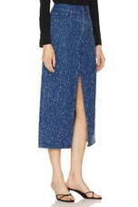 Clara Midi Skirt in Yellow