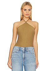 Product image of Rag & Bone the Essential Rib Halter Top. Click to view full details