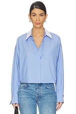 Marin Stripe Layered Shirt - thumbnail 3