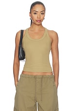 The Essential Rib Wide String Tank - thumbnail 4