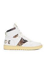 Product image of Rhude Rhecess Hi Sneaker. Click to view full details