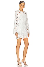 ROCOCO SAND Celia Short Dress in Pearl White | REVOLVE