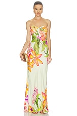 Strapless Maxi Dress - thumbnail 4