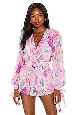 Rococo Sand Alora Long Sleeve Bodysuit in Fuchsia Size M main image 0