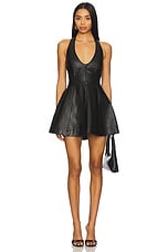 Stine Leather Dress - thumbnail 4