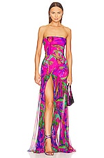 Product image of retrofete Nicole Silk Dress. Click to view full details