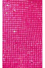 Pink Bow Crochet Crystal Trim Dress