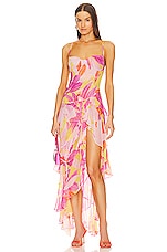 Product image of retrofete Fatima Silk Dress. Click to view full details