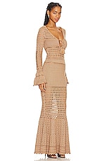 retrofete Sereno Dress in Metallic Nude Bronze | REVOLVE
