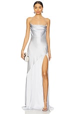 Emery Embellished Silk Dress - thumbnail 4