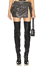 Leather Langely Skirt
