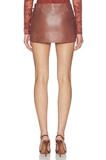 Valerie Leather Skirt - thumbnail 6