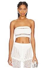 Luiz Strapless Top