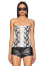 Leonie Leather Top