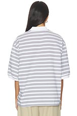 Striped Oversized Polo - thumbnail 6