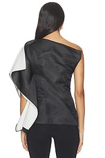 Sculptural Double Layered Top - thumbnail 7