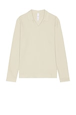 Seaside Terry Long Sleeve Polo