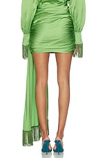 Fringe Drape Mini Skirt - thumbnail 7