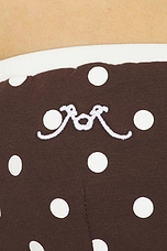 Polka Dots Bustier Mini Jumpsuit - thumbnail 8