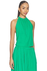 Linen Tie Back Halter Top - thumbnail 5