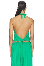 Linen Tie Back Halter Top - thumbnail 6