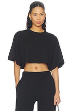 Ponte Knit Crop Top - thumbnail 9