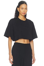 Ponte Knit Crop Top - thumbnail 10