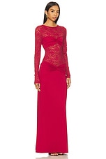 Larna Lace Long Sleeve Maxi Dress - thumbnail 5
