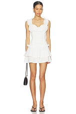 Bronte Ruffled Corset Mini Dress - thumbnail 4