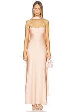Madeleine Strapless Maxi Dress - thumbnail 4