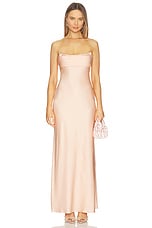 Madeleine Strapless Maxi Dress - thumbnail 5