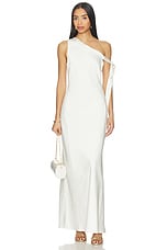 Viola One Shoulder Maxi Dress - thumbnail 4
