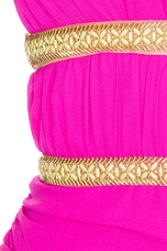 Xylia Halter Low Plunge Mini Dress - thumbnail 7