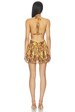 Xylia Halter Low Plunge Mini Dress - thumbnail 6
