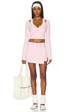 Katia Wrap Side Tie Skort - thumbnail 9