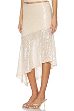 Eris Sequin Flounce Midi Skirt - thumbnail 6