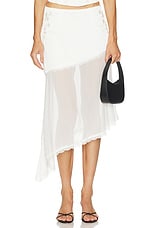 Emberly Midi Flounce Skirt - thumbnail 4