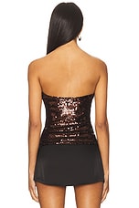 Anette Strapless Sequin Bustier - thumbnail 6