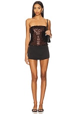 Anette Strapless Sequin Bustier - thumbnail 7