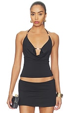 Livia Halter Cowl Top - thumbnail 4