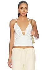 Livia Halter Cowl Top - thumbnail 4