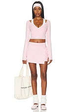 Torie Ballet Wrap Top - thumbnail 8