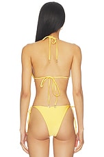 Tiago Halter Ruched Bikini Top - thumbnail 6