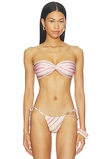 Lagos Twist Bandeau Bikini Top - thumbnail 4