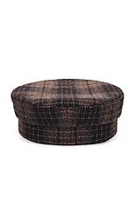 Check Print Baker Boy Cap - thumbnail 6