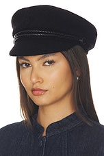 Monogram Embellished Cap - thumbnail 4