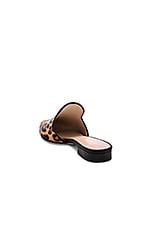 Rachel Zoe Women's Luna Flat Mule - Pointed Toe Textured Stripe Slip-On Shoe - View #6