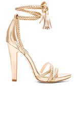 rachel zoe gold heels