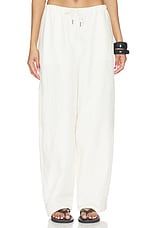 Fine Drawstring Relaxed Pants - thumbnail 4