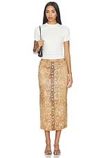 Fawn Pencil Skirt - thumbnail 8